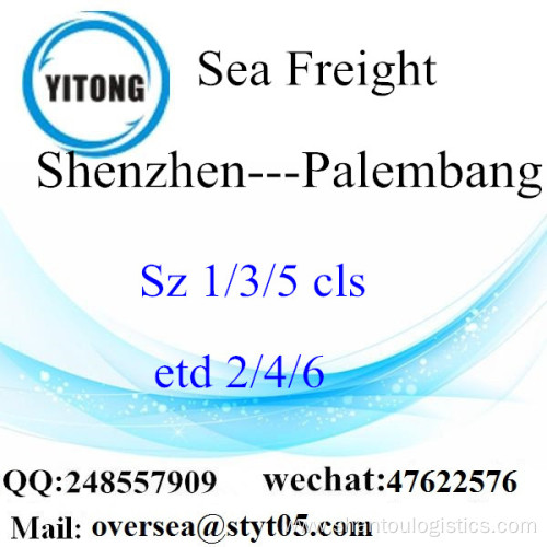 Shenzhen Port LCL Consolidation To Palembang